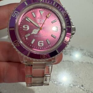 Ice Women's Watch with Pink and Purple Accents